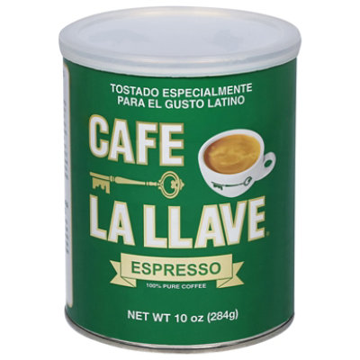 Cafe La Llave Coffee Pure Espresso in Can - 10 Oz