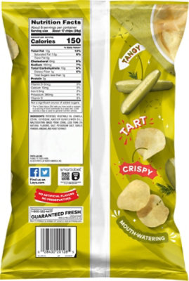 Lays Potato Chips Dill Pickle - 7.75 Oz - Image 6