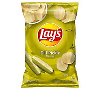 Lays Potato Chips Dill Pickle - 7.75 Oz