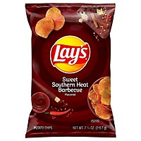 Lays Potato Chips Sweet Southern Heat Barbecue - 7.75 Oz - Image 3