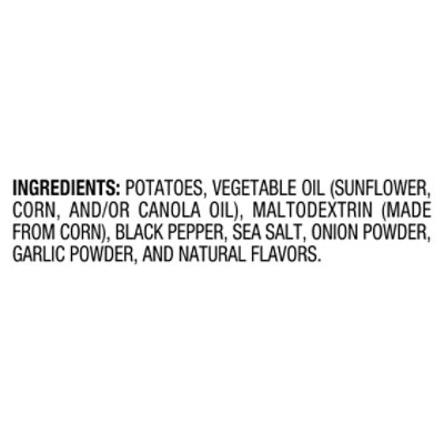 Lays Potato Chips Kettle Cooked Sea Salt & Cracked Pepper - 8 Oz - Image 4
