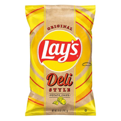 Lays Potato Chips Deli Style Original - 7.75 Oz