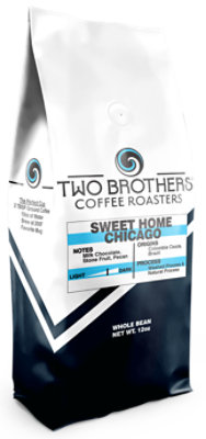 Two Brothers Coffee Whole Bean Sweet Home Chicago - 12 Oz. - Image 1