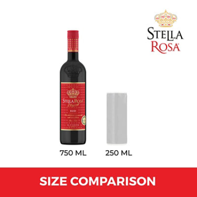 Stella Rosa Red Semi Sweet Red Wine - 750 Ml - Image 4