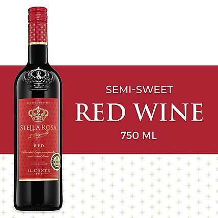 Stella Rosa Red Italian Wine - 750 Ml - Image 1