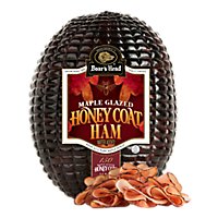 Boars Head Maple Glazed Honey Ham - 0.50 Lb - Image 1