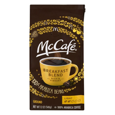 McCafe Breakfast Blend Light Roast Ground Coffee Bagged - 12 Oz - Image 3