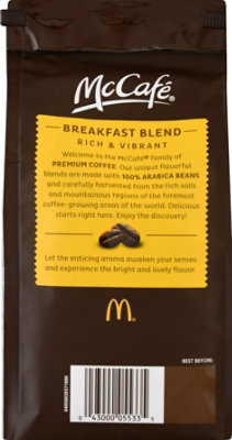 McCafe Breakfast Blend Light Roast Ground Coffee Bagged - 12 Oz - Image 5