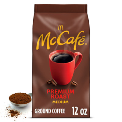 McCafe Coffee Arabica Ground Medium Roast Premium Roast Bag - 12 Oz