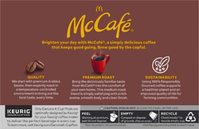 McCafe Premium Roast Medium Coffee Single Serve Keurig K Cup Pods - 12 Count - Image 5