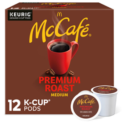 McCafe Premium Roast Medium Coffee Single Serve Keurig K Cup Pods - 12 Count - Image 1