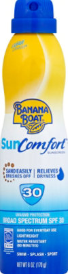Banana Boat Suncomfort C Spray Spf 30 - 6 Oz