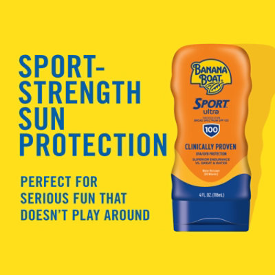 Banana Boat Sport Active Max Protect Broad Spectrum SPF 100 Sunscreen Lotion - 4 Oz - Image 2