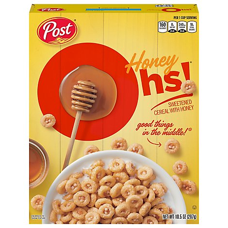 Oh!s Cereal Honey Graham - 10.5 Oz