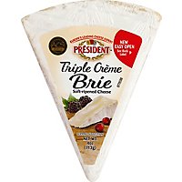 President Triple Creme Brie Pp - 4 Oz - Image 2