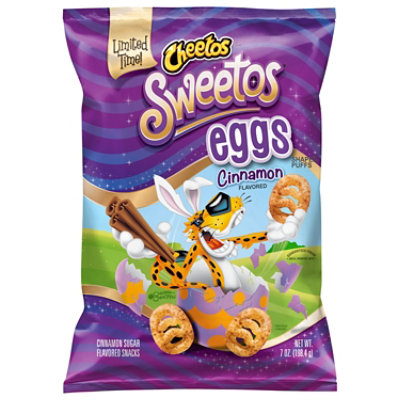 CHEETOS Sweetos Snacks Cinnamon Sugar Puffs - 7 Oz