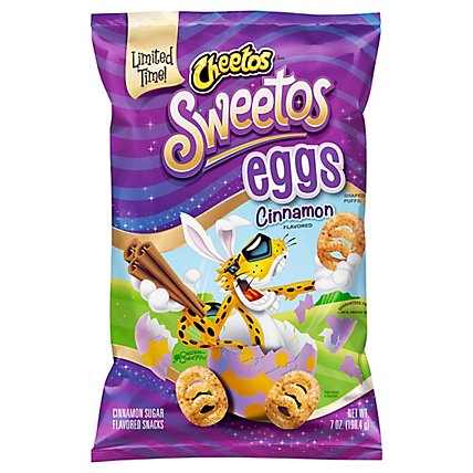 CHEETOS Sweetos Snacks Cinnamon Sugar Puffs - 7 Oz - Image 3