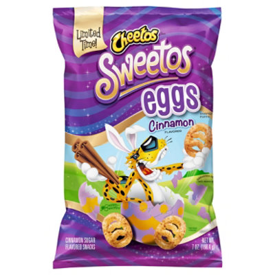 CHEETOS Sweetos Snacks Cinnamon Sugar Puffs - 7 Oz - Image 3