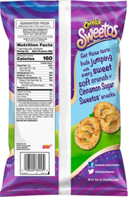 CHEETOS Sweetos Snacks Cinnamon Sugar Puffs - 7 Oz - Image 6