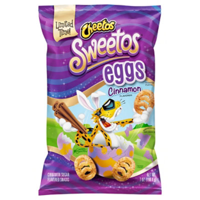 CHEETOS Sweetos Snacks Cinnamon Sugar Puffs - 7 Oz