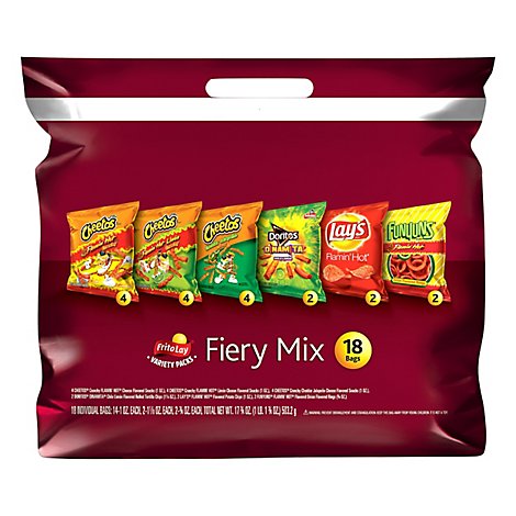 Frito Lay Snacks Fiery Mix Bag - 18-1 Oz