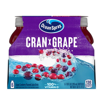 Ocean Spray Juice Drink Cran-Grape - 6-10 Fl. Oz. - Image 2