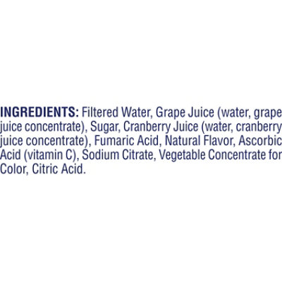 Ocean Spray Juice Drink Cran-Grape - 6-10 Fl. Oz. - Image 3