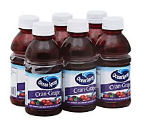 Ocean Spray Juice Drink Cran-Grape - 6-10 Fl. Oz.
