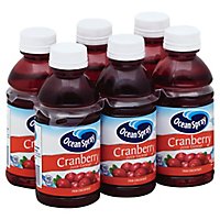 Ocean Spray Juice Cocktail Cranberry - 6-10 Fl. Oz. - Image 1