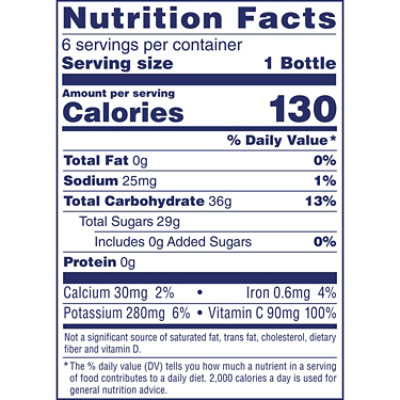 Ocean Spray 100% Juice Cranberry - 6-10 Fl. Oz. - Image 4