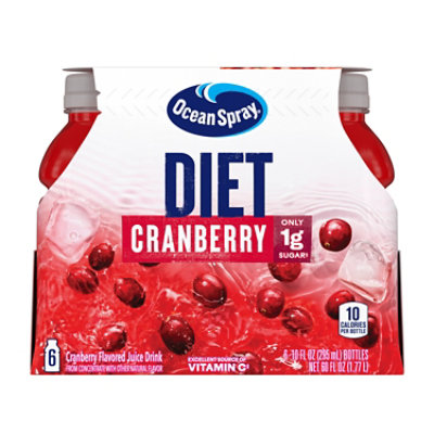 Ocean Spray Diet Juice Drink Cranberry - 6-10 Fl. Oz. - Image 1