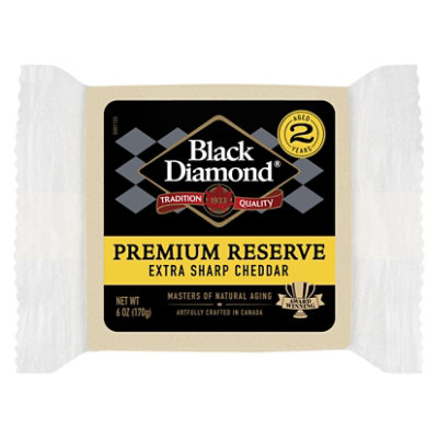 Black Diamond Cheese Bar Cheddar White 2 Year - 6 Oz - Image 2