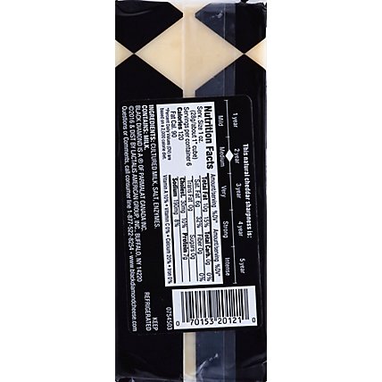Black Diamond Cheese Bar Cheddar White 2 Year - 6 Oz - Image 3