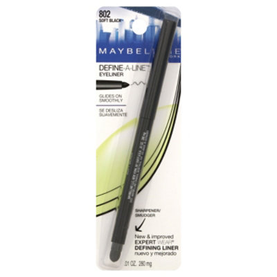 Mybln Define-A-Line Eyeliner Soft Black 802 - 0.01 Oz