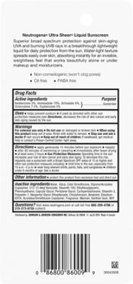 Neutrogena Ultra Sheer Liquid Sunscreen - 1.4 Oz - Image 5