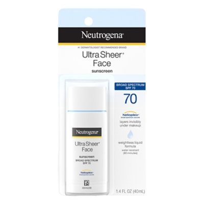 Neutrogena Ultra Sheer Liquid Sunscreen - 1.4 Oz - Image 1