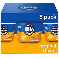 Kraft Original Macaroni & Cheese Easy Microwavable Dinner Cups - 8-2.05 Oz - Image 3