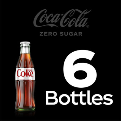 Coca-Cola Zero Sugar Soda Glass Bottle - 6-8 Fl. Oz. - Image 4