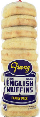 Franz English Muffins Original 10 Count - 22 Oz - Image 2