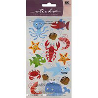 Sticko Stickers Sea Life Fun - Each - Image 1