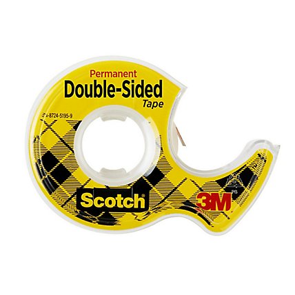 Scotch Tape Double Sided Permanent 1/2 x 450 Inch - Each - Image 2