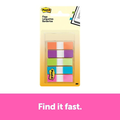 Post-It Flags Languettes Banderitas - 5 Count - Image 1