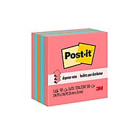 Post-It Pop Up Notes Assorted Colors 3 inch x 3 Inch - 5 Count - Image 2
