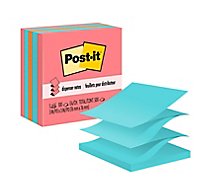 Post-It Pop Up Notes Cape Town Collection Assorted Colors 3 x 3 Inch - 5 Count