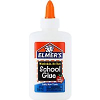 Elmers School Glue Washable No Run - 4 Fl. Oz. - Image 2