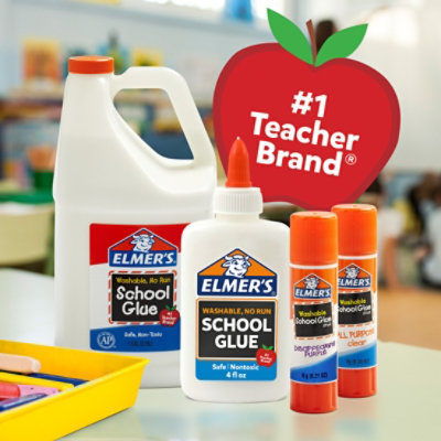 Elmers School Glue Washable No Run - 4 Fl. Oz. - Image 2