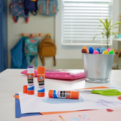 Elmers School Glue Sticks Washable Disappearing Purple - 3 Count - Image 4