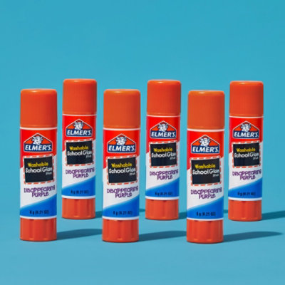 Elmers School Glue Sticks Washable Disappearing Purple - 3 Count - Image 5