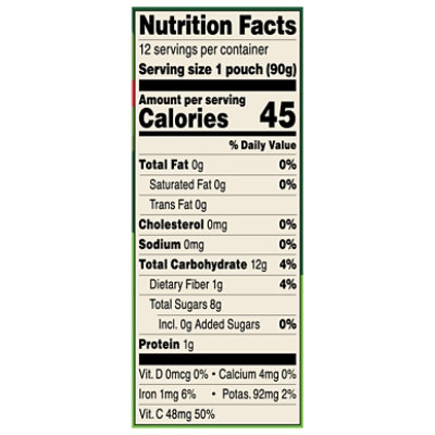 Tree Top Apple Sauce Apple Pouches - 12-3.2 Oz - Image 3