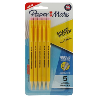 Paper Mate Mechanical Pencil Hb #2 0.7 Mm - 5 Count - Image 2